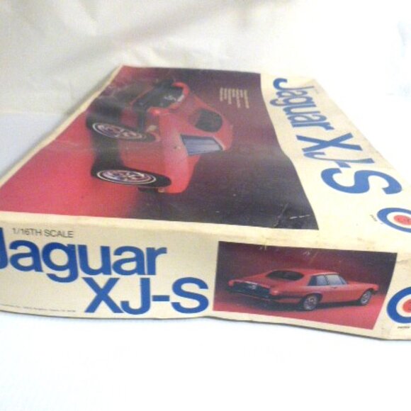 RARE Entex Jaguar XJ-S 1/16 Scale Model Kit Japan Precision Detail Diecast Model - Picture 5 of 16